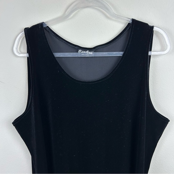 Caribou New York black velvet whimsigoth witchy maxi dress size: XL - Picture 3 of 8